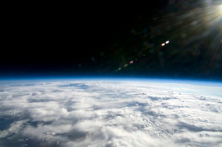 Illustration for article titled Lego Robot Sends Pictures from Space, Wishes It Had Lasers to Annihilate Us All